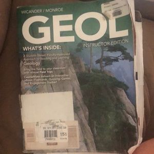 Geology Wicander / Monroe Book